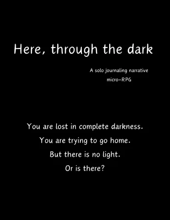 Read more about the article Here, through the dark